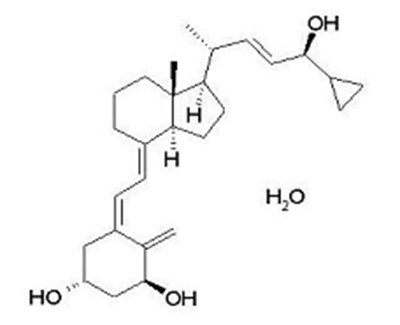 Image Of Calcipotriene Hydrate Chemical Structure (Calcipotriene Hydrate Chemical Structure)